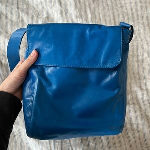 M0851 PM22 Fold-Over Bag Klein Blue